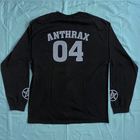 ANTHRAX '04 Logo Long Sleeve T-Shirt - Picture 2 of 10